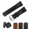 YQI – bracelet de montre en cuir véritable pour hommes disponible en marron et en noir disponible