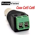 Connecteurs BNC coaxiaux Cat5 Cat6 pour caméra vidéo Balun 10 pièces connecteur BNC femelle pour