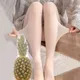 Collants en soie respirants Anti-crochet bas invisibles coupe arbitraire Leggings filet ananas
