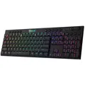 Redragon-Clavier de jeu mécanique K618 Bluetooth 2.4G sans fil USB interrupteur rouge