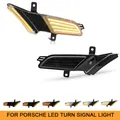 Clignotants latéraux à LED pour Porsche clignotants clignotant répétiteur broderie 955