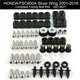 Kit Complet de Boulons de Carénage en Acier Inoxydable Clips Kg pour HONDA FSC600A Silver Wing