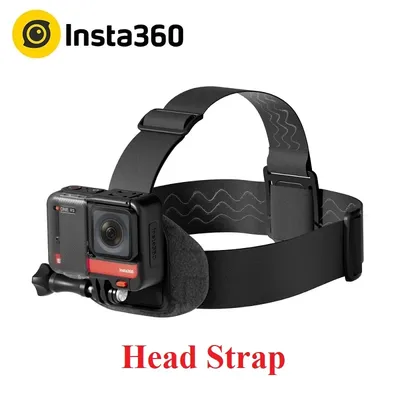 Insta360-Sangle de tête pour caméra de sport Insta 360 Bery/ONE X2/GO2 accessoires d'origine