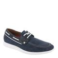 Stacy Adams Reid - Mens 10 Navy Slip On Medium