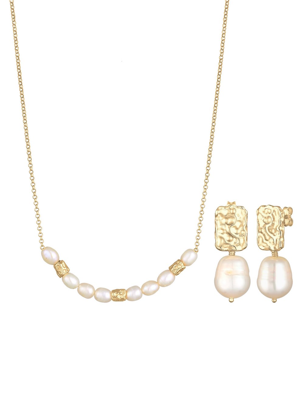 Elli PREMIUM Schmuckset Damen gold, 40