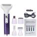 Electric Razors for Women 5 in 1 Womens Shaver Electric Bikini Trimmer for Eyebrow Nose Underarms Dry&Wet Painless Pubic Hair Removal Cordless Rechargeable Body Epilator Lady Shaver Kit