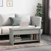 vidaXL Coffee Table Lift Top End Table Accent Side Sofa Table Engineered Wood - 40.2" x 19.7" x 20.7"