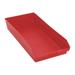 QUANTUM STORAGE SYSTEMS QSB116RD Shelf Storage Bin, Red, Polypropylene, 23 5/8