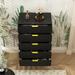 FUFU&GAGA 5Drawer Utility Storage Chest Drawer Organizer Cabinet Table