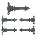 The Renovators Supply Inc. 4" H x 7" W Strap Pair Door Hinges | 4 H x 7 W x 1 D in | Wayfair 72207