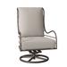 Summer Classics Outdoor Carmel Rocking Metal Chair w/ Cushions in Black | 42.5 H x 29 W x 32.5 D in | Wayfair 349431+C689H440W440