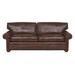 Vanguard Furniture Main 85" Street Sleep Sofa Genuine Leather in Brown | 37 H x 85 W x 39.5 D in | Wayfair L601-2SS_1129_Wrenn