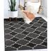 Black 116 x 93 x 116 in Living Room Area Rug - Black 116 x 93 x 116 in Area Rug - Wildon Home® Indoor Outdoor Area Rugs | Non-Shed - Non-Skid - Washable Rug For Living Room, Dining, Hallway, Entryway, Patio | Wayfair