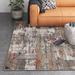 Gray/White 144 x 108 x 0.38 in Living Room Area Rug - Gray/White 144 x 108 x 0.38 in Area Rug - 17 Stories Keishasha Modern Grey/Multi Area Rug, Easy Cleaning, Non Shedding, Bed Room, Living Room, Dining Room, Kitchen Microfiber | Wayfair