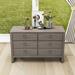 Red Barrel Studio® Kaludka 6 Drawer 47" W Dresser Wood in Gray | 30 H x 47 W x 18 D in | Wayfair 4EEB80B75D0B41DC8C26ED13F6E3F1F0