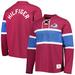 Men's Tommy Hilfiger Burgundy Colorado Avalanche Walter Lace-Up Long Sleeve Top