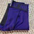 Nike Pants | Nike Pro Combat Insulated Tights | Color: Black/Purple | Size: S