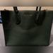 Michael Kors Bags | Michael Kors Adele Mercer Large Satchel Crossbody Bag Green Cement Mk Silver | Color: Green | Size: Os