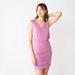 Nine West Dresses | Nine West Ruched Mini Dress Lavender Mauve Women's Sz Xl Nwt | Color: Purple | Size: Xl