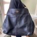 Coach Bags | Coach Pebble Leather Lexy Black Shoulder Bag F23511 | Color: Black/Gold | Size: Os