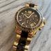 Michael Kors Accessories | Michale Kors Gold Tortoiseshell Watch | Color: Brown/Gold | Size: Os