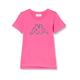 Kappa Mädchen Giaglione Kid Girl Tshirt, Rosa, 14 años