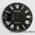 Parhéritage-Cadran de Montre Noir avec Marques Blanches Porcelaine Verte 38.9mm Compatible avec