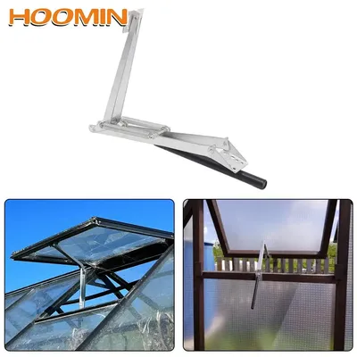 Aluminum Double Spring Automatic Solar Heat Sensitive Garden Tool Vent Window Opener Ventilation Of