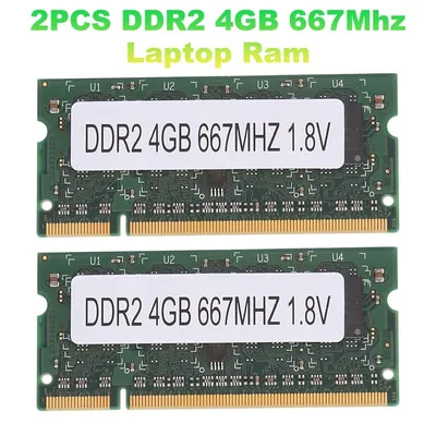2PCS DDR2 4GB...