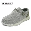 Large Size Outdoor Mens Casual Shoes Denim Canvas Shoes Vulcanize Shoes Fashion Designer Breathable