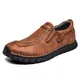 Chaussures en cuir confortables pour hommes mocassins en cuir à enfiler mocassins souples