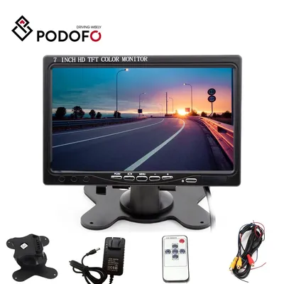 PodoNuremberg-Moniteur LCD portable avec haut-parleur intégré écran d'affichage jeu vidéo