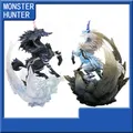 Japan Monster Hunter Receiice Banktop NE Game Model Figures Action Dragon Model Collecemballages