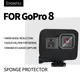 Coque pare-brise en mousse pour GoPro Hero 8 sport caméra d'action accessoires