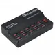 Station de charge rapide multi 10 ports 12A 60W chargeur USB pour iPhone 7 5 5S 6 6S Plus iPad LG