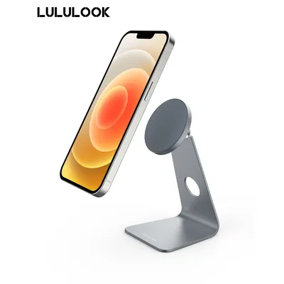 Lululook-Support de téléphone magnétique pour iPhone support de bureau pour smartphone 15 14