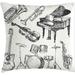 East Urban Home Throw Pillow Cushion Cover Decorative Home Decor Polyester Throw Square Pillow Cover Polyester | 18 H x 18 W x 2 D in | Wayfair