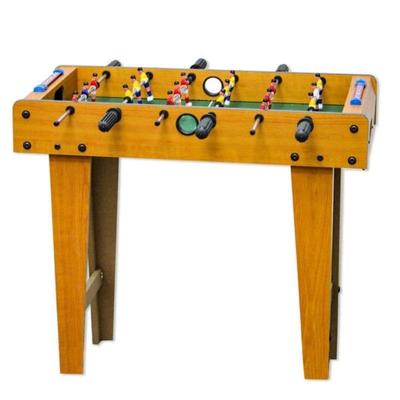 Wooden 27-inch Foosball Table with Legs - 25" H x 27" W x 15" D