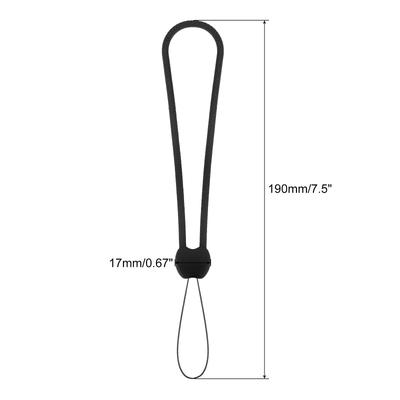 10Pcs Wrist Lanyard, Silicone Wrist Strap Lanyard Wrist Straps