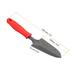 3Pcs 5.9x2.8" Garden Trowel Gardening Hand Shovel Transplant Tools Grey Red - Grey, Red