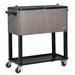 80QT Patio Rolling Beverage Cooler - 80 QT|Grey