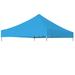 Super Replacement Canopy Tent Top Cover for 10x10 Pop Up Canopy Instant Ez Canopy Top Cover ONLY (Sky Blue)