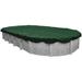 Pool Mate 10 Year Heavy-Duty Green Oval Winter Pool Cover 18 x 33 ft. Pool