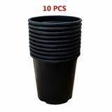 ALL-CARB Nursery Pot 1 Gallon 1 Gal 2 Gal 3 Gal 5 Gal 7 Gal 10 Gal 15 Gal Nursery Container Injection Molded Pot Fit for Plants Soil Growers or Hydroponics (10 1 Gallon)