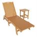 Paradise Classic Adirondack Plastic Outdoor Chaise Lounges (Set of 2)