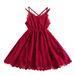 ASEIDFNSA Birthday Party Dresses for Girls Personalized Dresses for Girls Gown Clothes Solid Party Dress Baby Kids Toddler Dress Ball Lace Princess Girls Girls Dress&Skirt