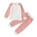 LBECLEY New Baby Gift Girl Toddler Girls Boys Winter Long Sleeve Tops Pants 2Pcs Outfits Clothes Set for Babys Clothes Underwear Set Twin Baby Girl Headbands R 120