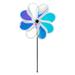 NUOLUX Bird Pinwheels Garden Windmill Reflective Pinwheel Outdoor Pin Spinners Sunflower Wind Devices Wheel Deterrent Yard