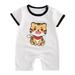 ASEIDFNSA Toddler Easter Gift Toddler Organic Clothes Children Baby Boys Girls Cartoon Romper Short Sleeve Cute Animals Jumpsuit Outfits Clothes