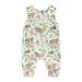 Bagilaanoe Newborn Baby Girl Easter Jumpsuit Rabbit Print Sleeveless Bodysuit 3M 6M 12M 18M Infant One Piece Romper